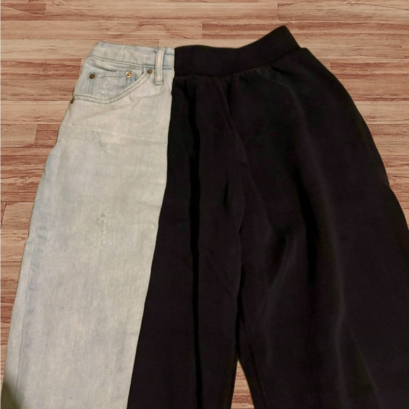 Custom-made Hybrid Sweatpants x Denim Pants - Picture 5 of 5